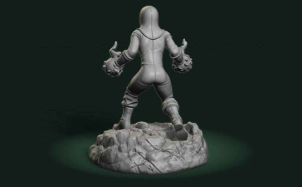 3D Printed Miniature Cherry Bomb - MCP Style Resin Miniature Basing Topper 32mm