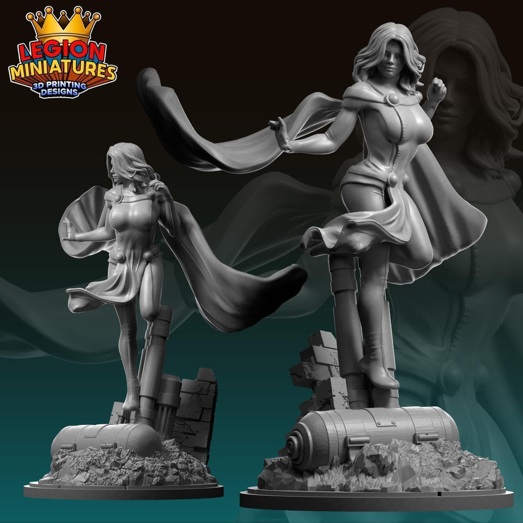 3D Printed Miniature Equinox - MCP Style Resin Miniatures & Basing Topper
