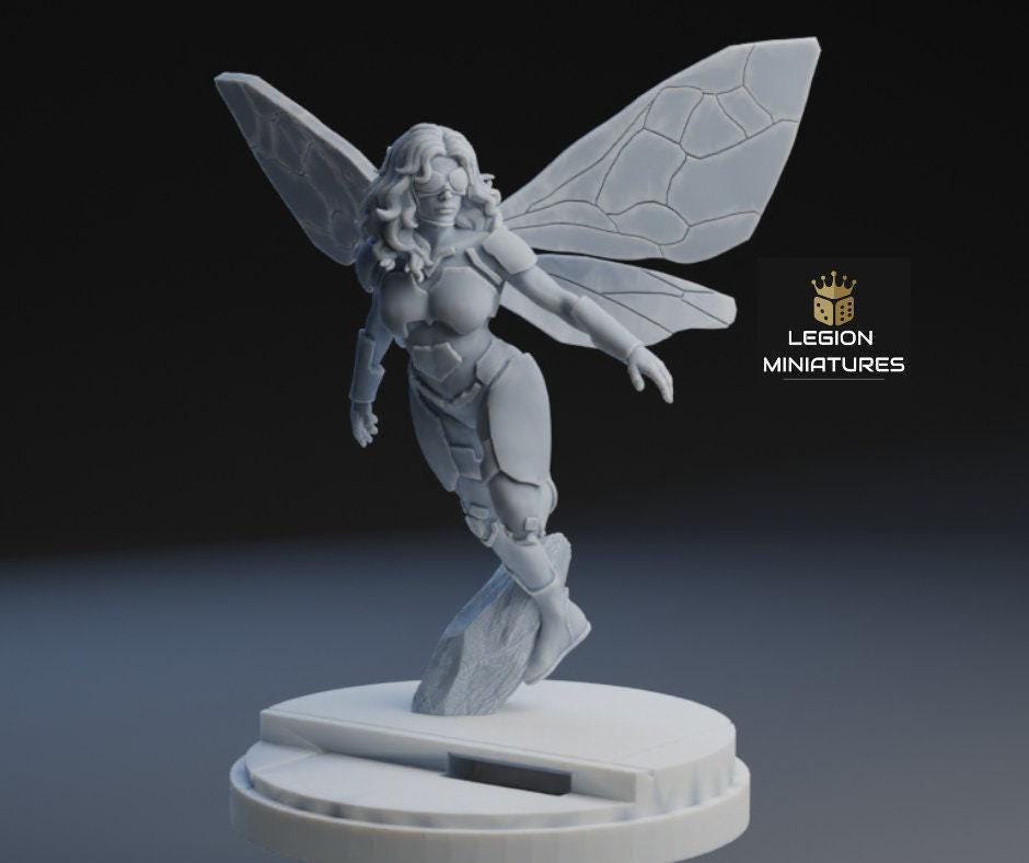 3D Printed Miniature - MCP Style Resin 32mm Scale Model Basing Topper
