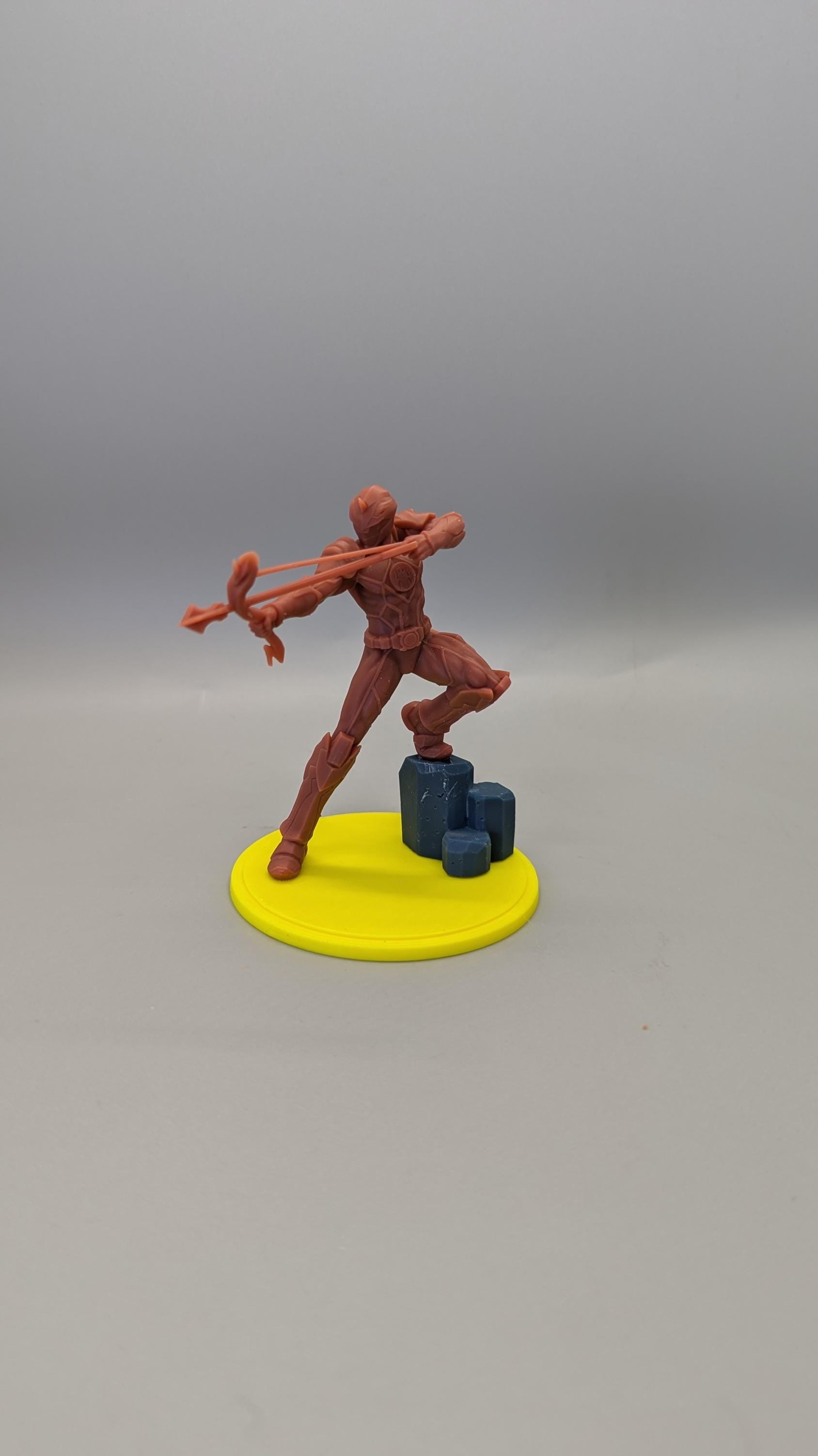 3D Print Miniature | Prime Blue Resin Model - MCP Style 32mm, 40mm, 75mm Scale