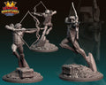 Green Shaft Miniature - 3D Printed MCP Style Figure | Resin 32mm, 40mm, 75mm Model