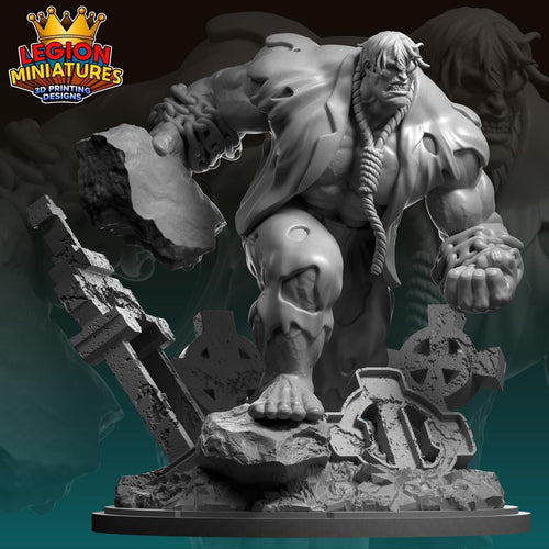 3D Printed Miniature - Born on a Sunday MCP Style Resin Miniature Basing Topper