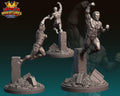 Golden Ring 3D Printed Miniature | MCP Style Resin Mini Terrain Topper 32mm-75mm