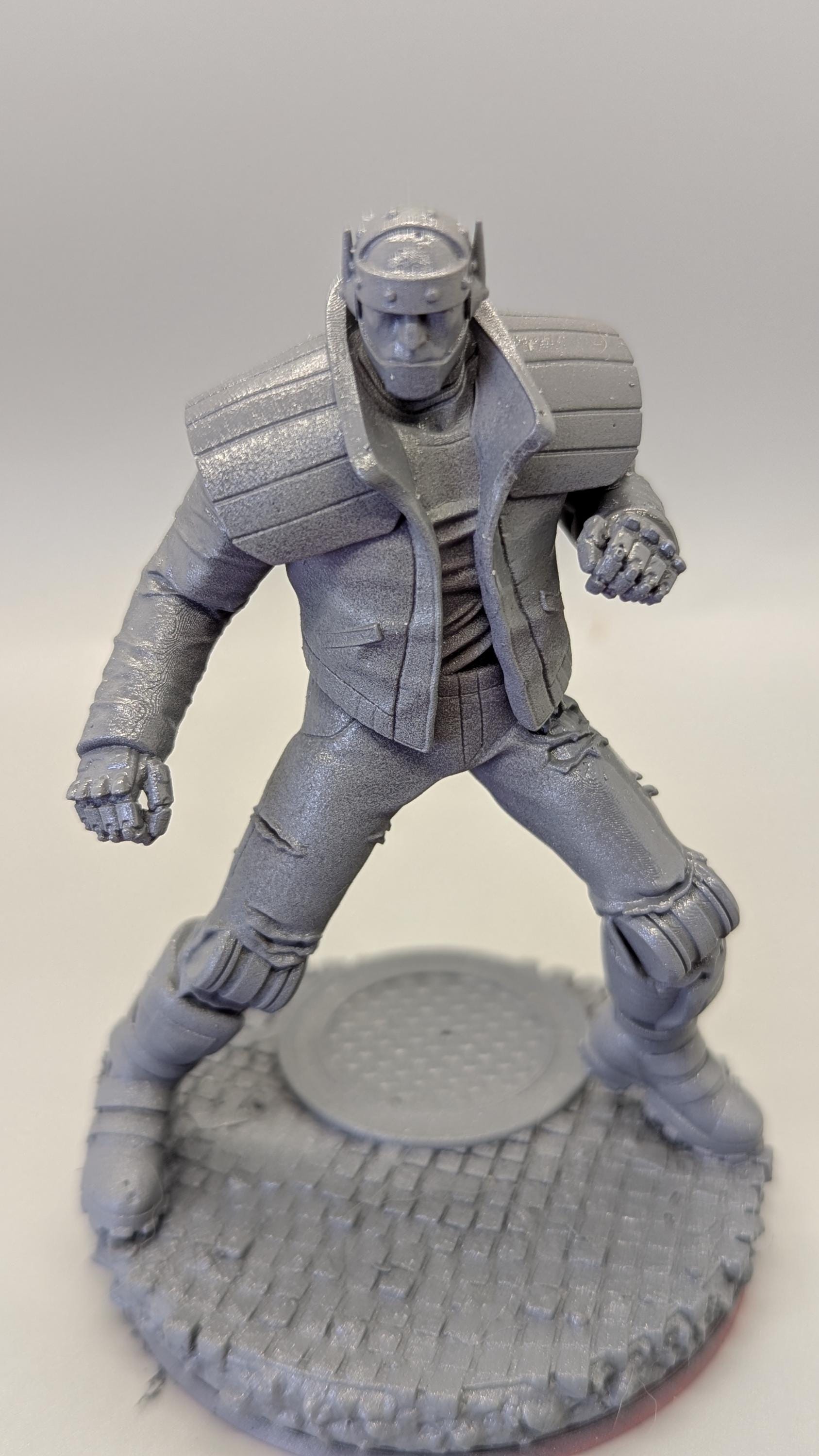 3D Printed Miniature Robo Misfit – MCP Style Resin 32mm, 40mm, 75mm Scale Figure