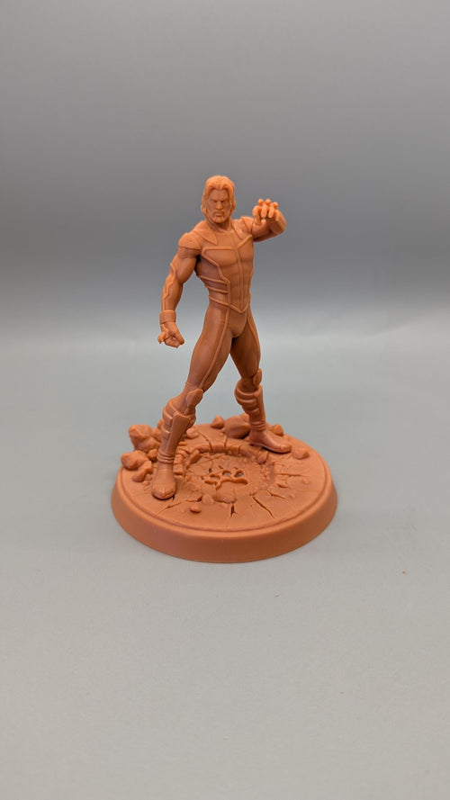 3D Printed Miniature - Calm Down Tiger MCP Style Resin Figure 32mm, 40mm, 75mm