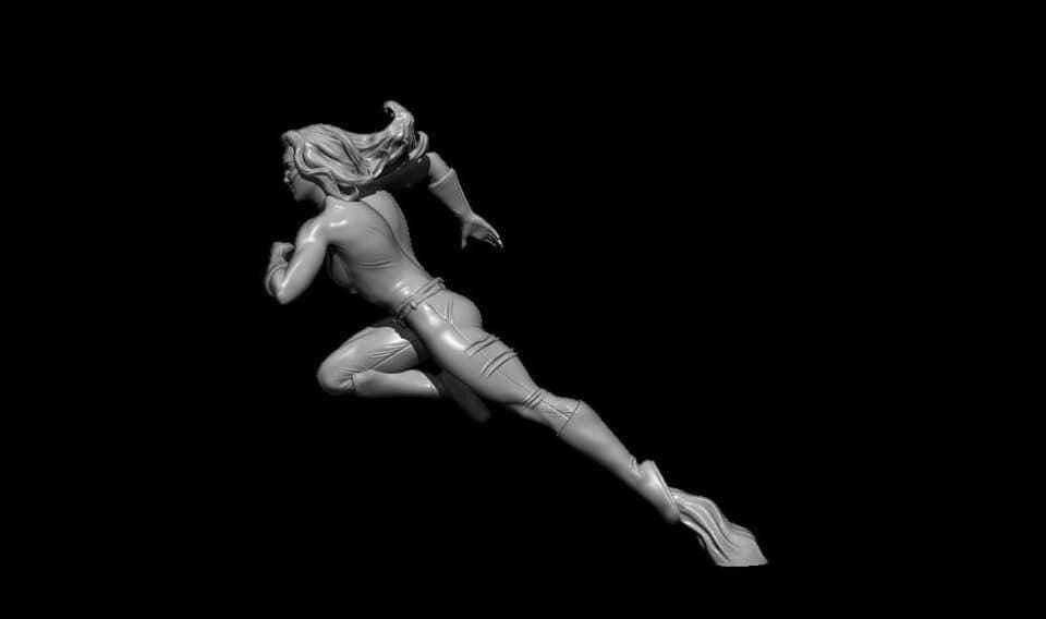 Liberty Belle 3D Print – Resin Miniature Basing Topper for Tabletop Gaming
