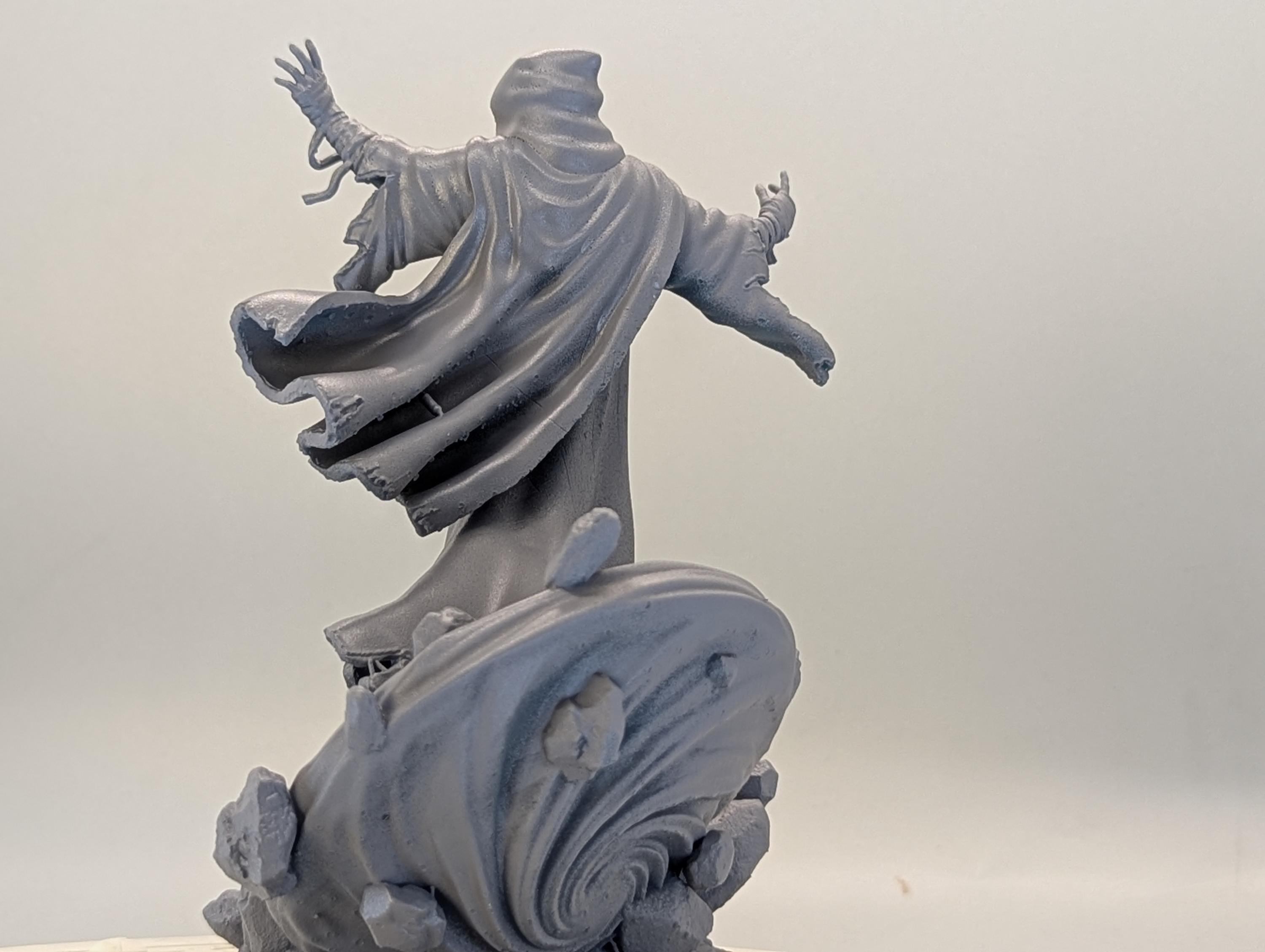3D Printed Miniature Trapper - MCP Style Resin 32mm, 40mm & 75mm Scale Figure