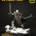 Darksteel Knight (40mm Scale on 50mm Base )