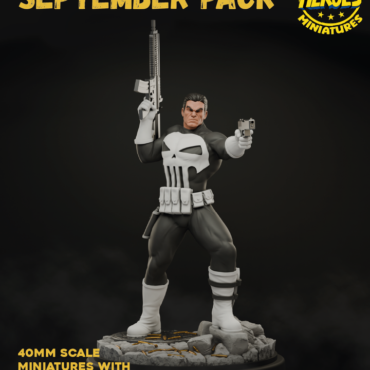 Dark Enforcer (40mm Scale on 35mm Base )