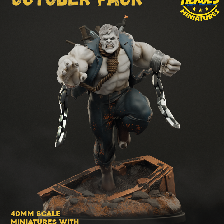 Shadowborn Revenant (40mm Scale on 65mm Base )