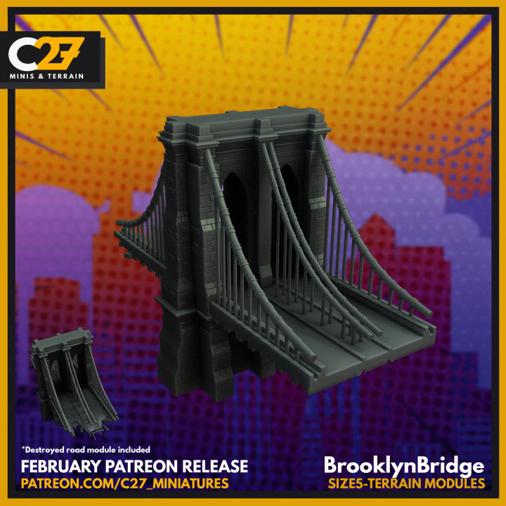 Brooklyn Bridge (Size 5 Terrain Scatter)