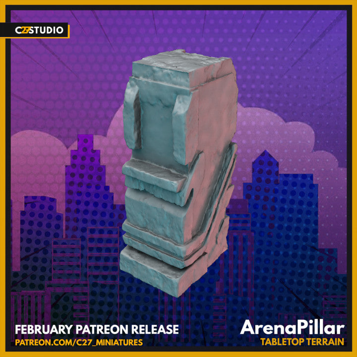 ArenaPillar Tabletop Terrain S03
