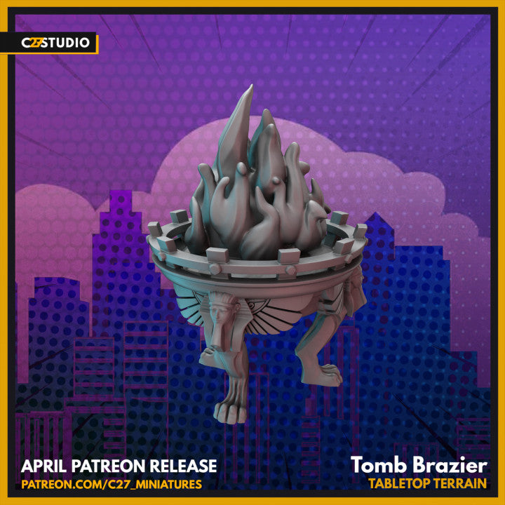TombBrazier Tabletop Terrain