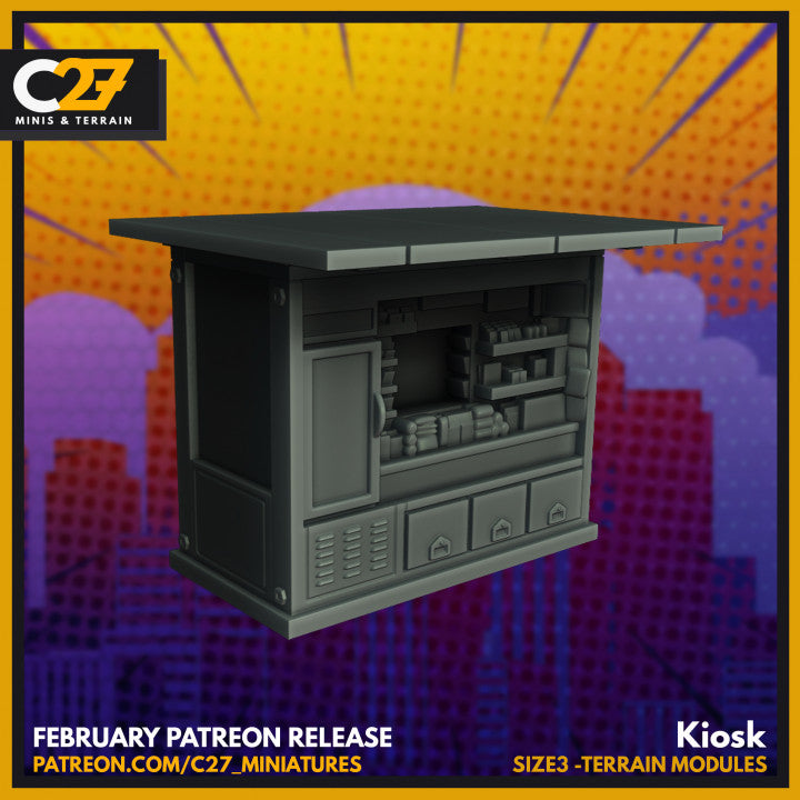 Kiosk (Size 3 Terrain Scatter)