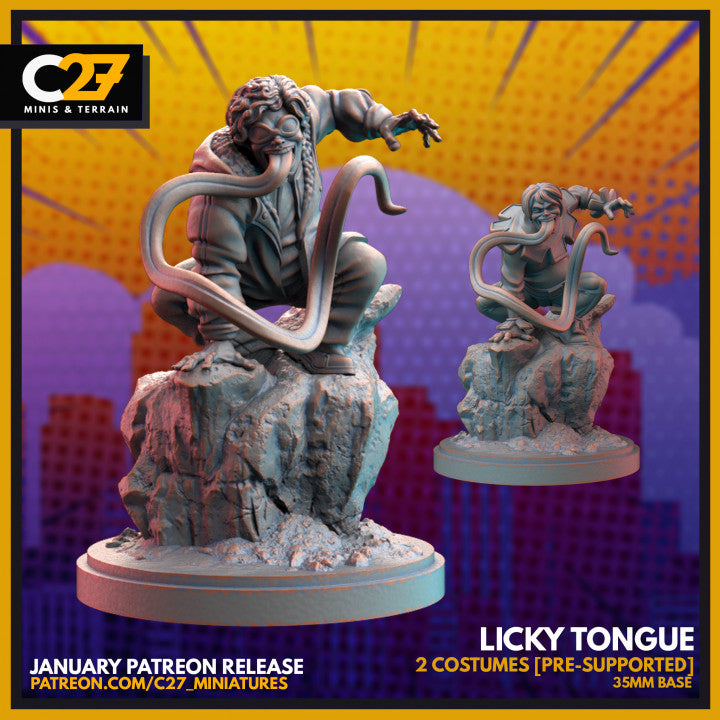 Licky Tongue on 35mm Base