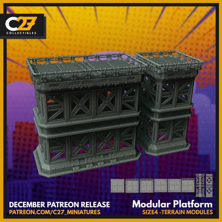 Modular Platform (Size 4 Terrain Scatter)
