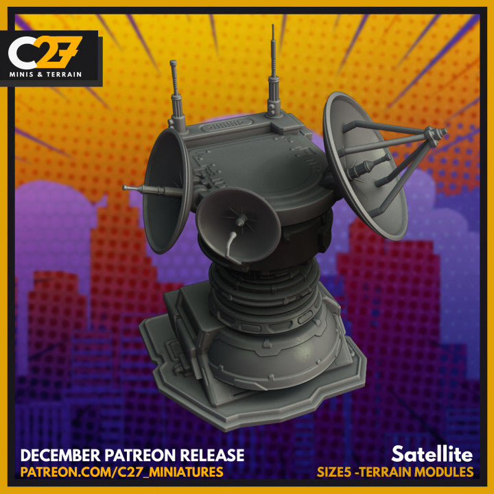 Satellite (Size 5 Terrain Scatter)