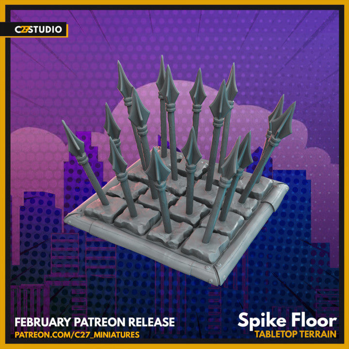 SpikeFloor Tabletop Terrain Size 02