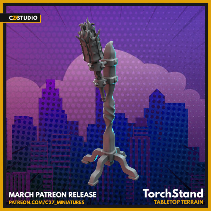 TorchStand Tabletop Terrain