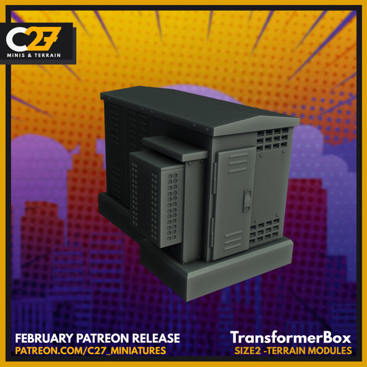Transformer Box (Size 2 Terrain Scatter)