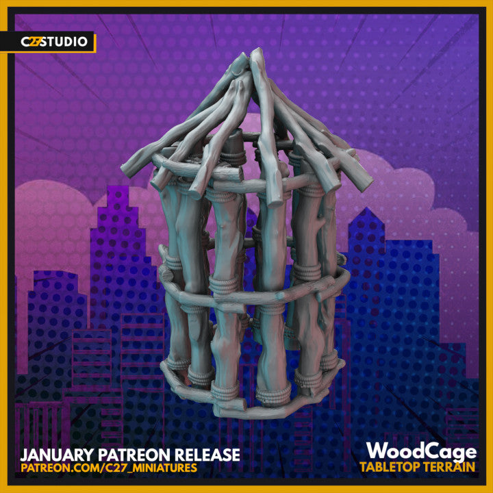 WoodCage S02 Tabletop Terrain