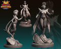 3D Printed Miniature Murder Mis – MCP Style Resin 32mm, 40mm, 75mm Scale Model