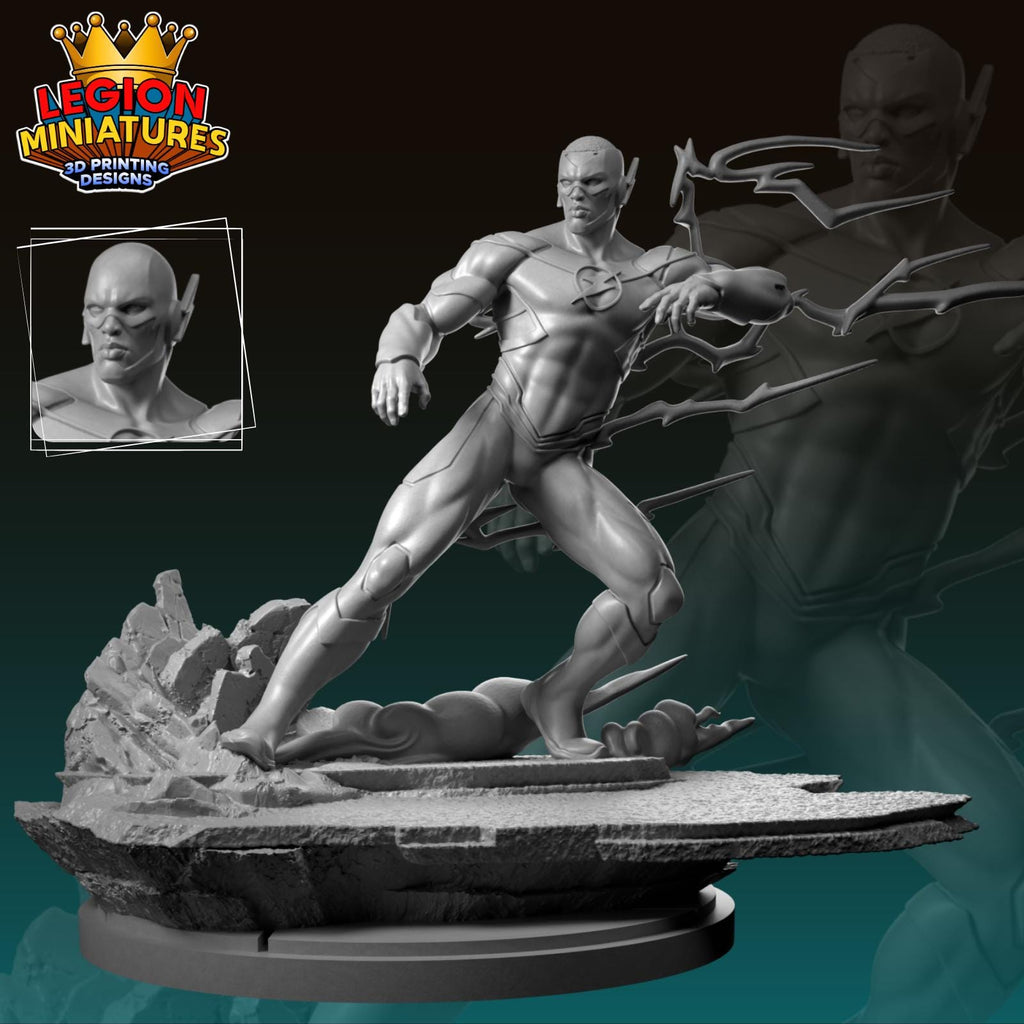 3D Printed Miniature | Wild West Figurine - MCP Style Resin Model Topper
