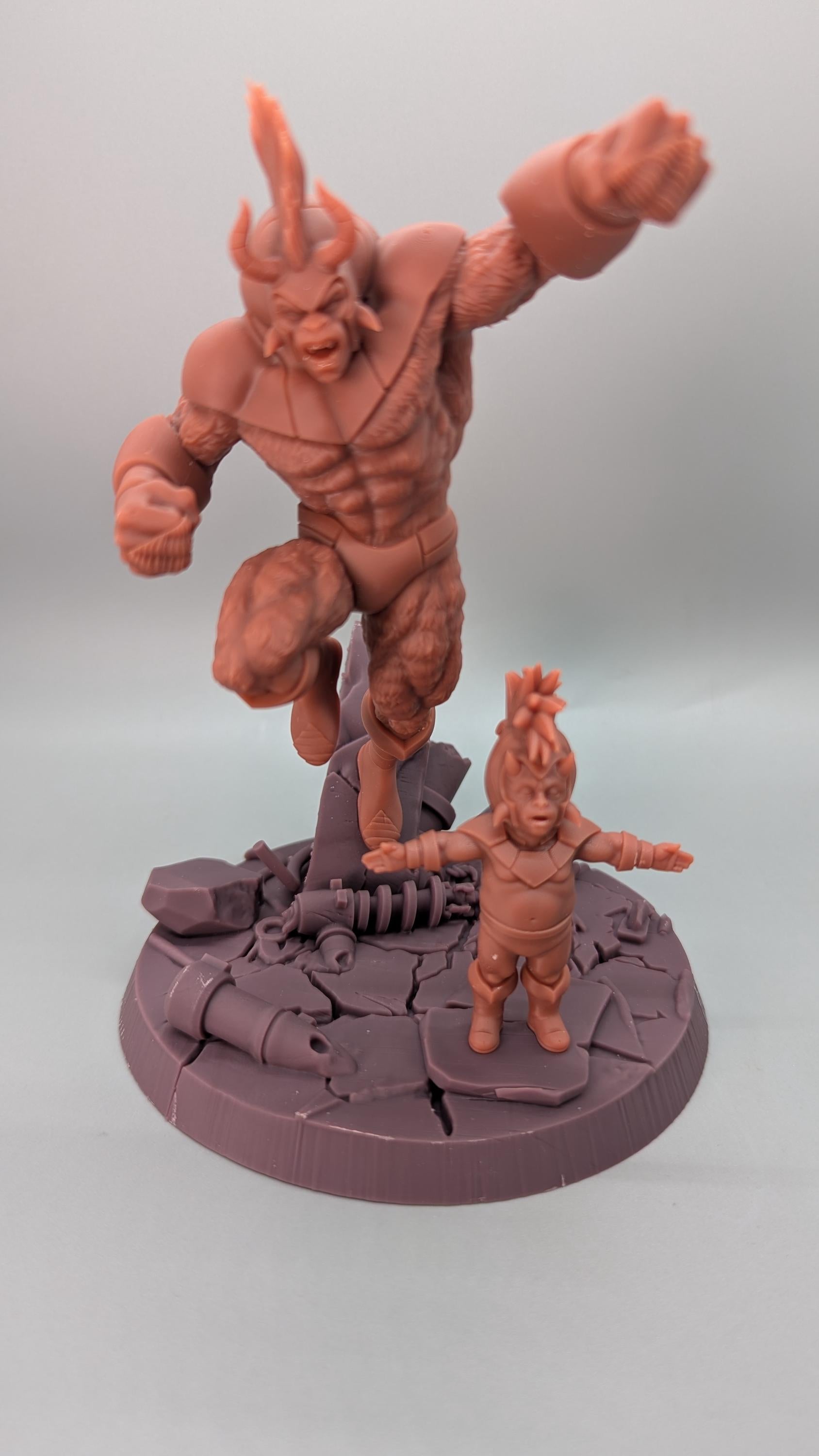 3D Print Miniatures – Resin MCP Style 32mm, 40mm & 75mm Scale Basing Topper Kit