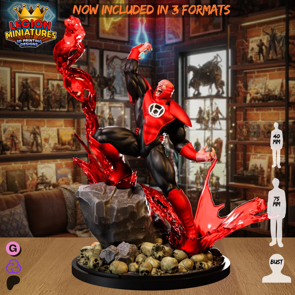 3D Printed Miniature | Horrificus Resin 32mm Scale Model MCP Style Mini