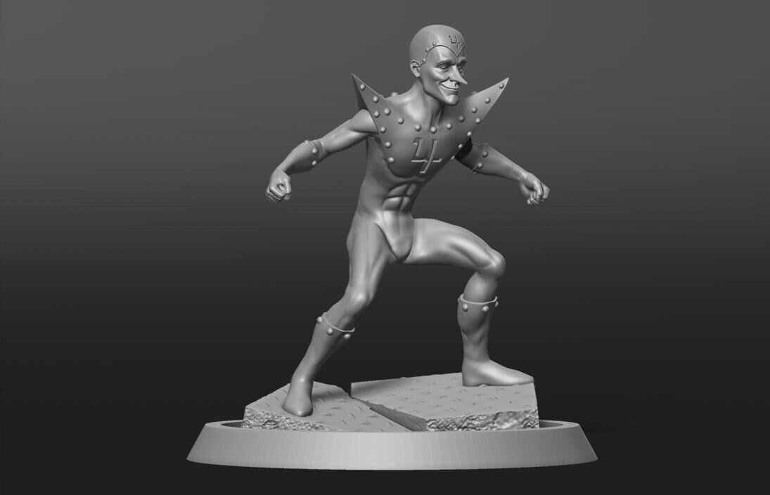 Metal Robots 3D Print
