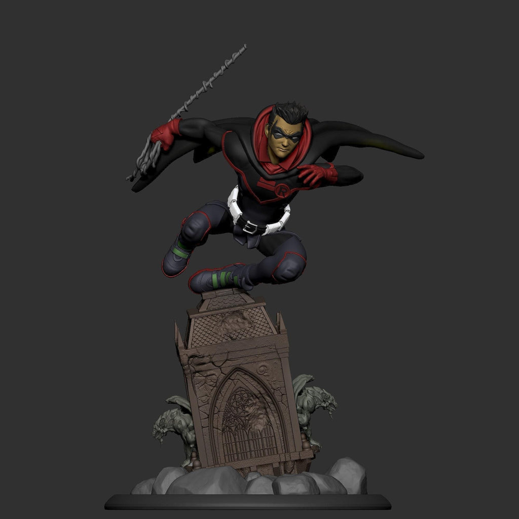 Damian Red Bird 3D Print