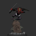 Damian Red Bird 3D Print