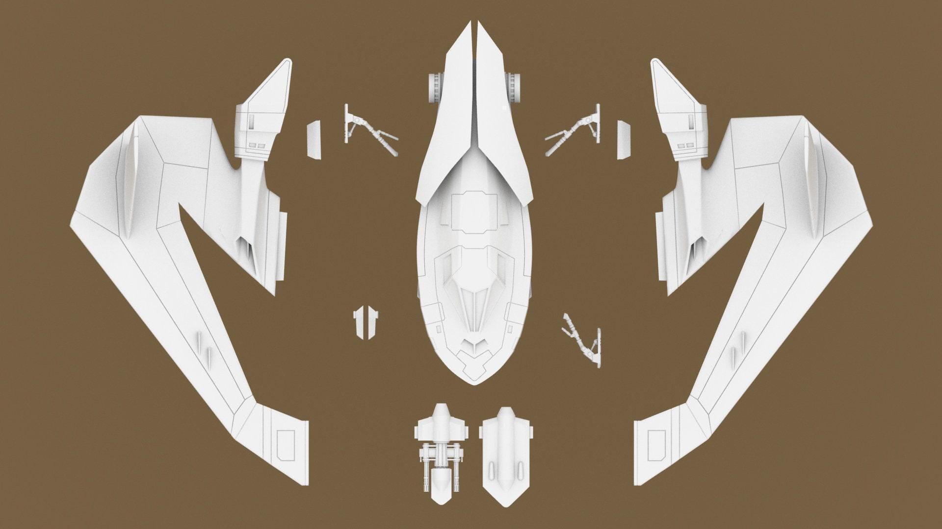 Batwing from Batman v Superman Physical Version