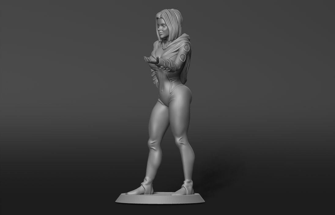 Lady Phantom 3D Print