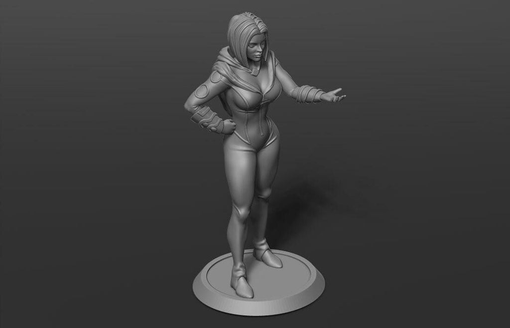Lady Phantom 3D Print