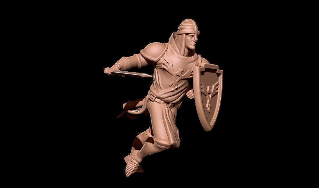 Glimmering Knight 3D Print