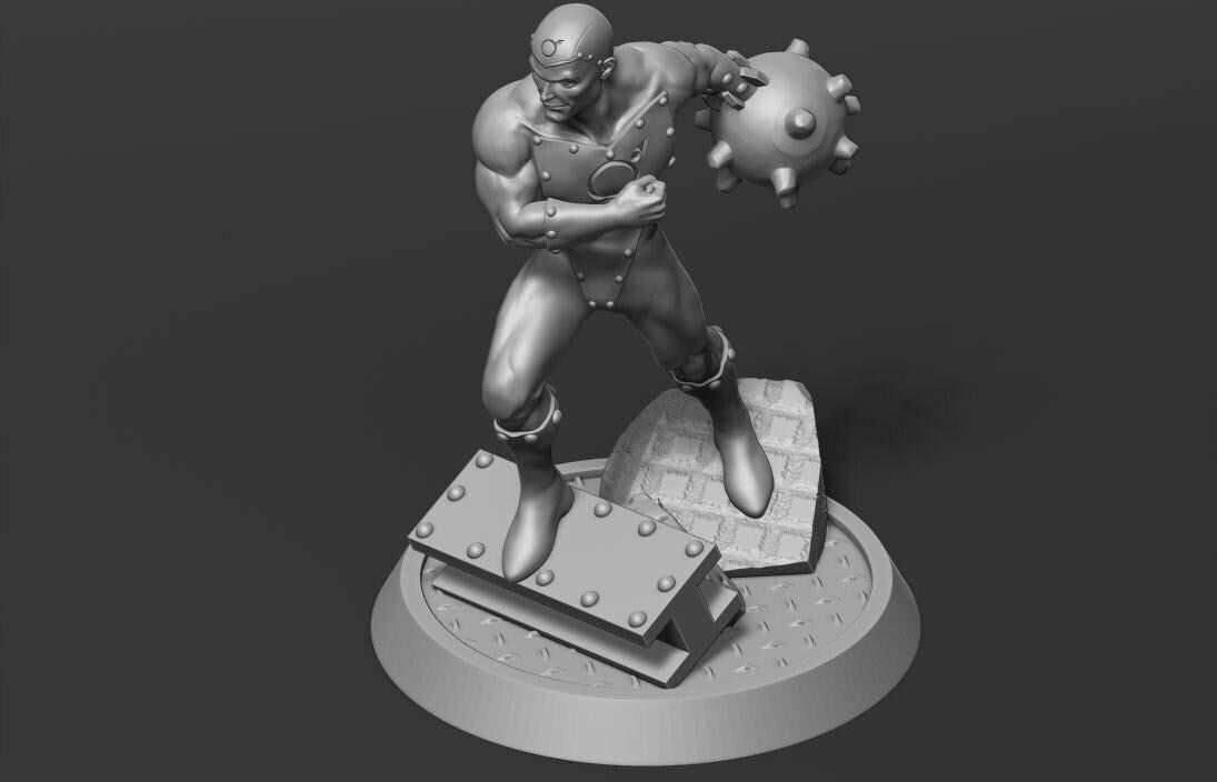 Metal Robots 3D Print