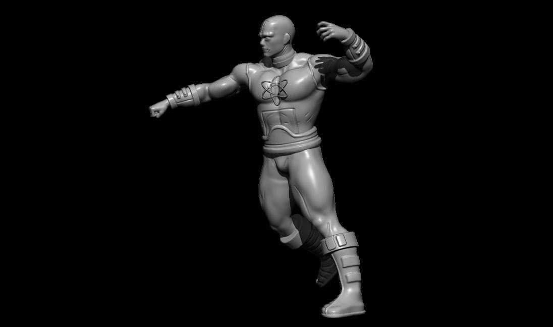 The Smasher of Atoms 3D Print