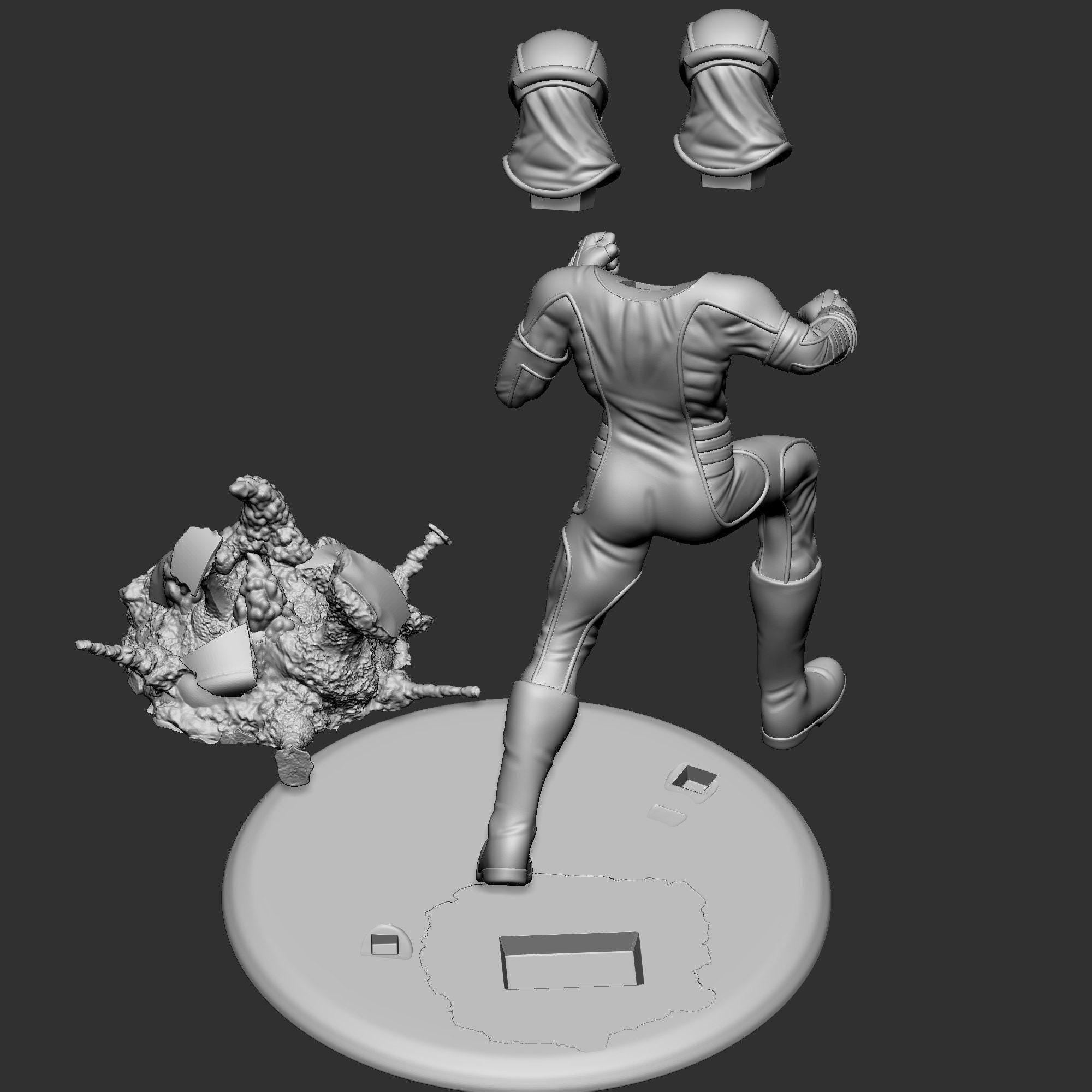 Bomb Man 3D Print