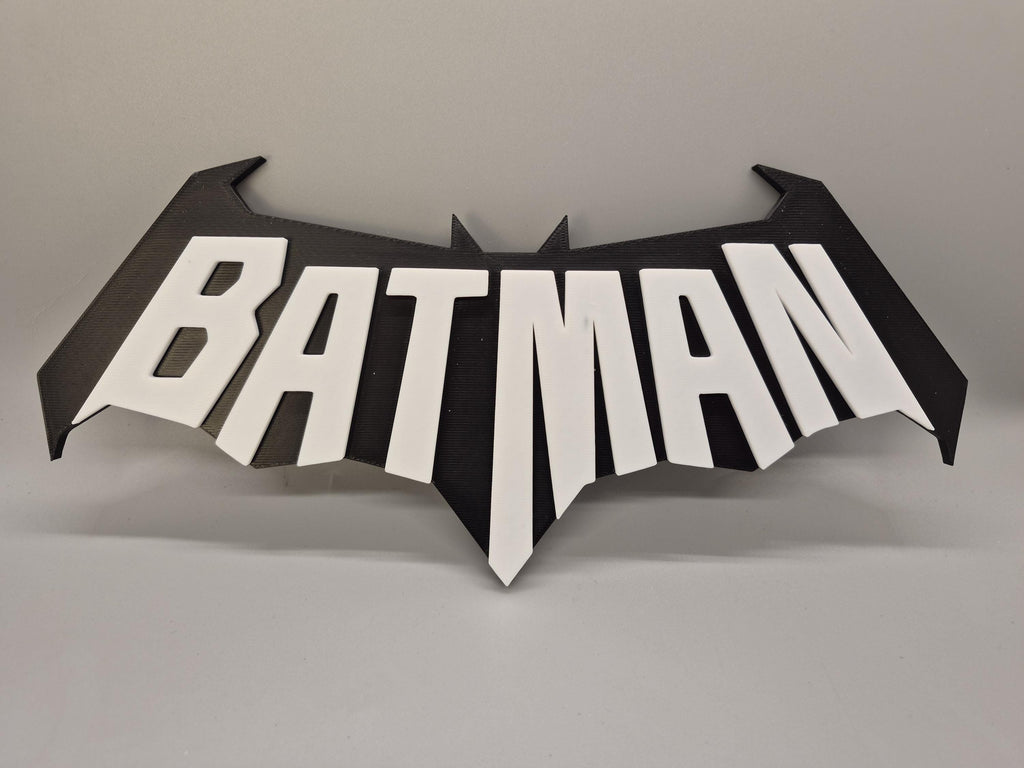 Batman 2025 Logo Sign (3d Printed)