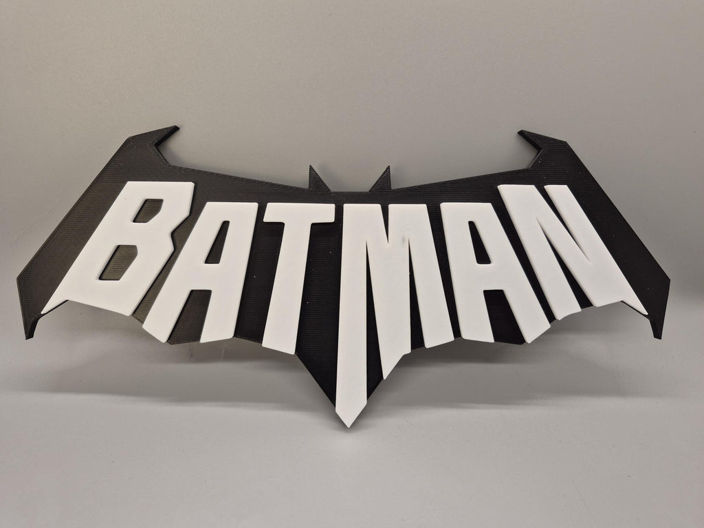 Batman 2025 Logo Sign (3d Printed)