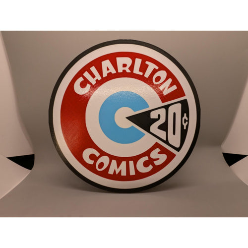 Charlton Comics Sign (3d Printed)