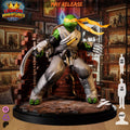 MCP Style 3D Print Miniature: Ninja Turtle Figure (32mm, 40mm, 75mm)