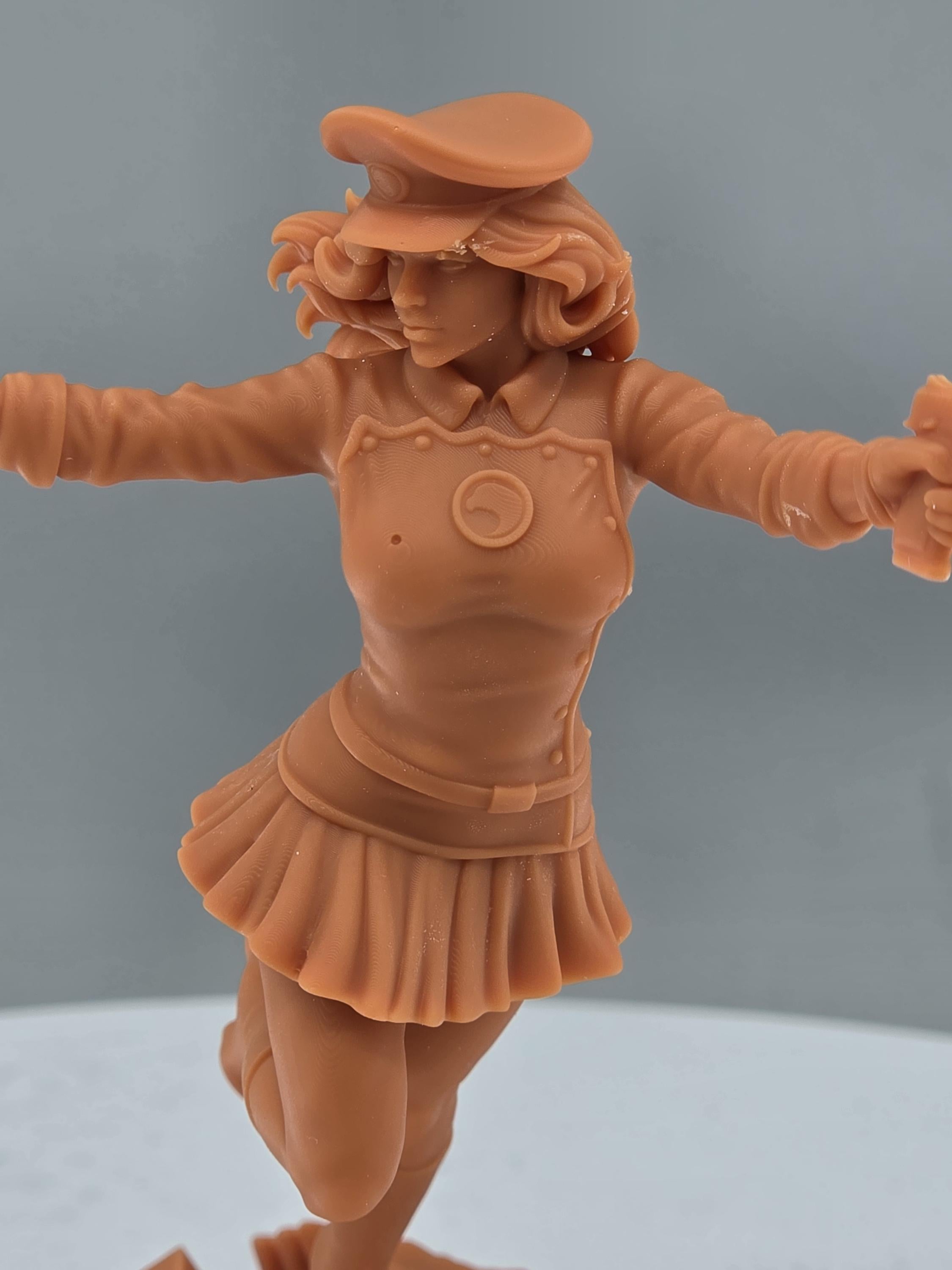 Black Hawk Lady 3D Print