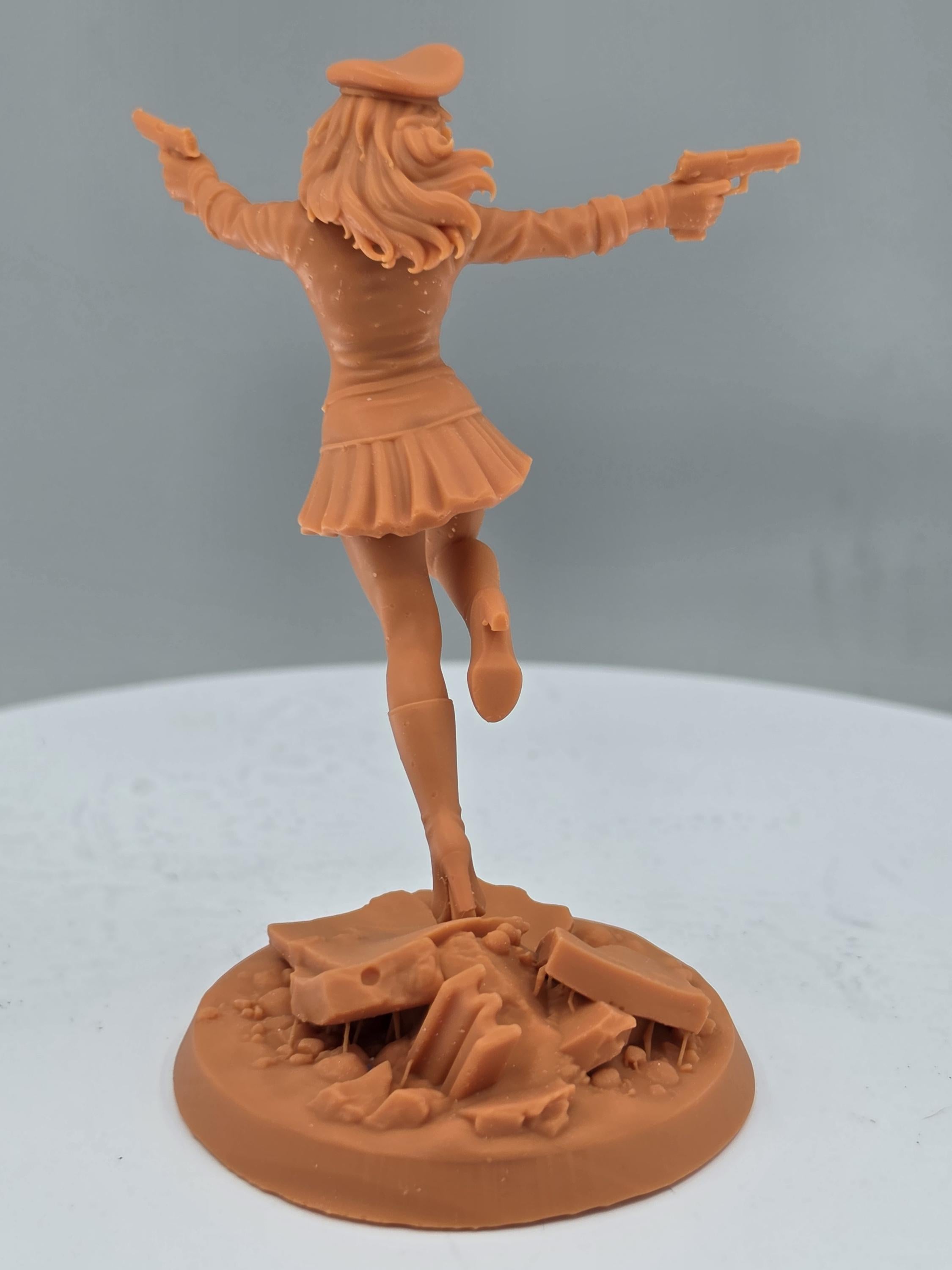 Black Hawk Lady 3D Print