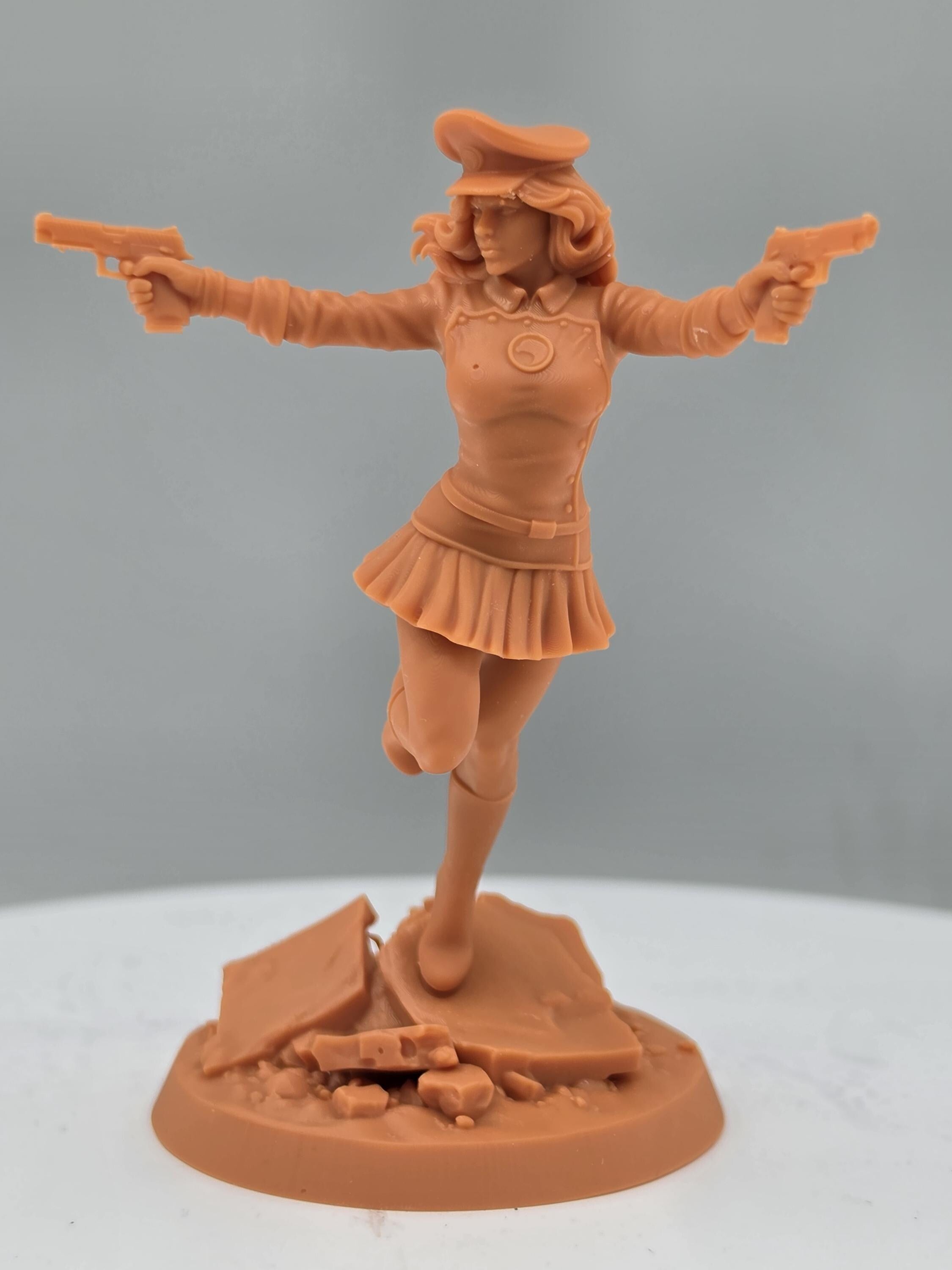 Black Hawk Lady 3D Print